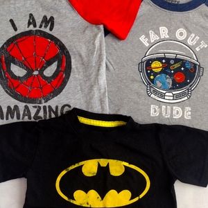 Jumping beans Boys 3T T-shirts & Batman 2T